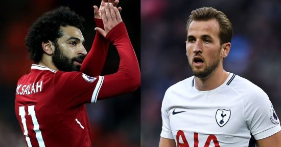 صراع شرس بين محمد صلاح وهارى كين فى الدورى الإنجليزى.. "مو" يتقاسم صدارة ترتيب هدافى البريميرليج مع مهاجم توتنهام.. 7 مباريات ساخنة تنتظر الثنائى مع ليفربول والسبيرز 