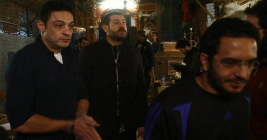 صور.. محمد على يصور مشاهد مسلسل "طايع" أمام عمرو يوسف