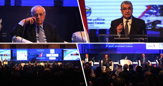 الحكومة فى ملتقى الاستثمار الثالث.. النقل: نسعى لشراكة المستثمرين فى السكة الحديد.. ونقل 25 مليون طن فى 2022.. وزير الإسكان: خطة طروحات جديدة.. محمد شاكر: إعلان مناقصة الربط الكهربائى بين مصر والسعودية فى مارس