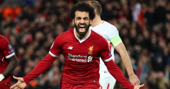 الاتحاد الأوروبى يبرز تألق محمد صلاح فى الدورى الإنجليزى