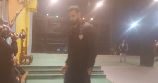 صور.. أول ظهور للنقاز وعبد العزيز فى مواجهة طنطا