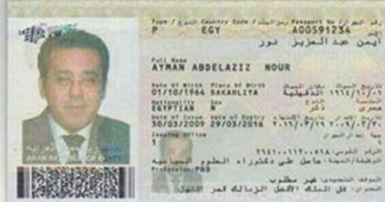 صورة.. هل خدع أيمن نور الأتراك ودخل أراضيهم بجواز سفر مزور؟