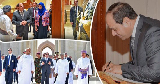 "مصر – عمان" ورحلة 3500 عام أخوة.. 11 مخطوطة فرعونية تؤرخ زيارات المصريين للسلطنة.. وأبناء "الأزد" يسكنون القاهرة مع عمرو بن العاص.. وحدة الشقيقتين تجهض حملة نابليون..ووسام الشجاعة لعمانى استشهد باغتيال السادات