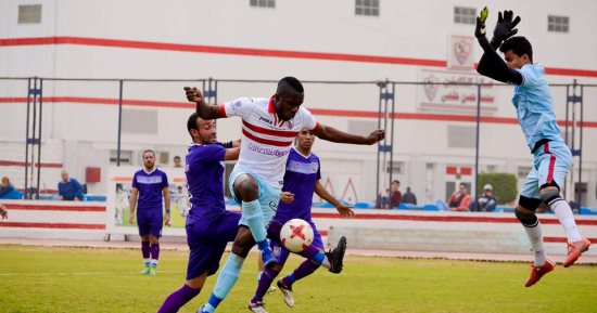 الزمالك يتقدم بخماسية على 6 أكتوبر بالشوط الأول