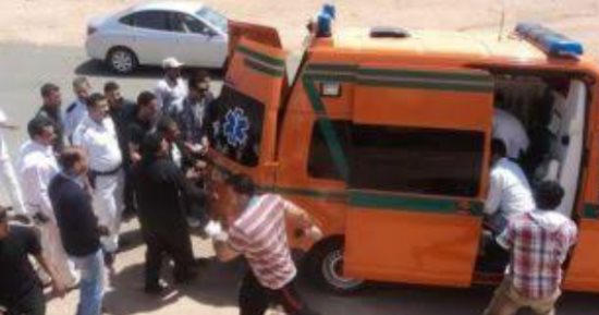 إصابة 6 شرطيين فى انقلاب سيارة شرطة بالمنيا
