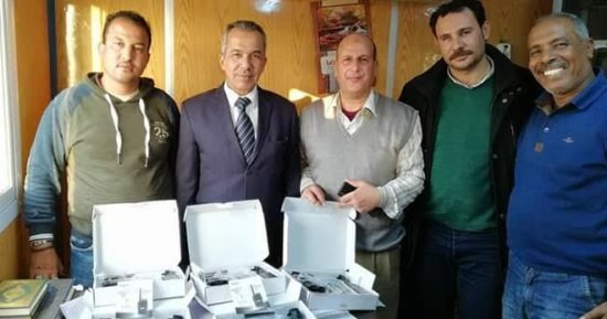 جمارك سفاجا تضبط 4 محاولات تهريب لأجهزة لاسلكى واسطوانات غاز فريون المحظور