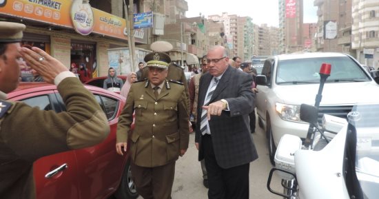 مدير أمن القليوبية يقود حملة مكبرة ببنها.. ويشدد على حسن معاملة المواطنين