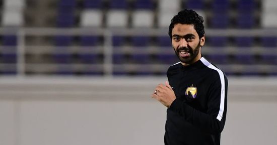 حسين الشحات يطير إلى الرياض مع العين الإماراتى اليوم