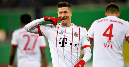 بايرن ميونخ يتأهل لنصف نهائى كأس ألمانيا بنصف دستة أهداف فى بادربورن