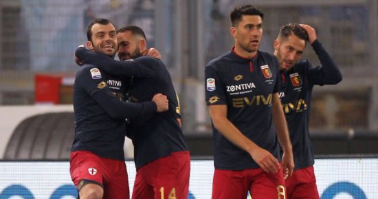 فيديو.. جنوى يخطف فوزا قاتلا أمام لاتسيو فى الدورى الإيطالى 