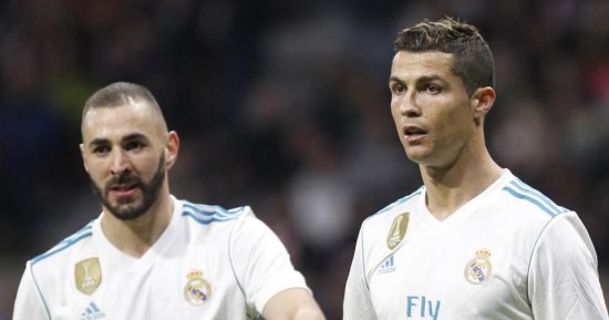 رونالدو وبنزيما يقودان هجوم ريال مدريد أمام جيرونا بالدوري الإسباني