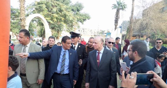 محافظ القاهرة يصل الأهلى لمناقشة إجراءات تراخيص منشآت القلعة الحمراء