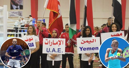 أفراح مصرية فى الألعاب الشهيدة خلال 72 ساعة.. مروان الشوربجى يفوز ببطولة موتور سيتى المفتوحة للاسكواش.. ساندرا سمير تتوج بلقب فيوتشر للتنس بتونس.. وشباب الملاكمة يتربعون على عرش البطولة العربية بـ9 ميداليات