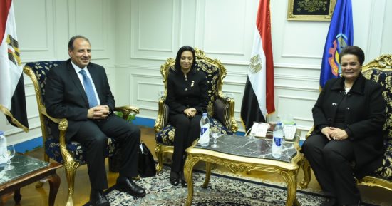 زغاريد وأعلام مصر تزين اللقاء الإقليمى الأول لحملة صوتك لمصر بكرة بالبحيرة