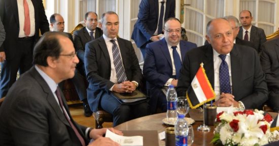 بدء اجتماع وزراء خارجية ورؤساء أجهزة المخابرات فى مصر والسودان (صور)