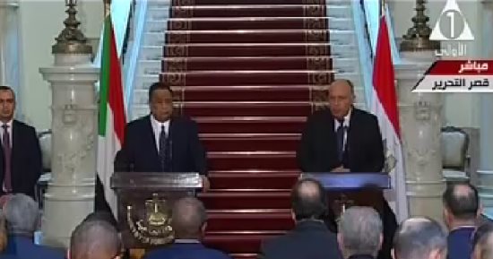 وزير الخارجية: العلاقات المصرية - السودانية "مقدسة"