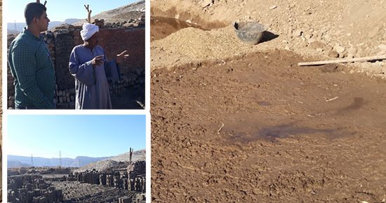 صور.. الطوب البلدى و"القمائن" بقنا صناعة تطاردها قوانين البيئة والمحافظة.. العاملون: تركنا المناطق السكنية وذهبنا للصحراء لعدم تحرير محاضر ضدنا.. نحتاج لمخرج قانونى لتوفيق أوضاعنا و"دا مصدر رزقنا وتعليم ولادنا"