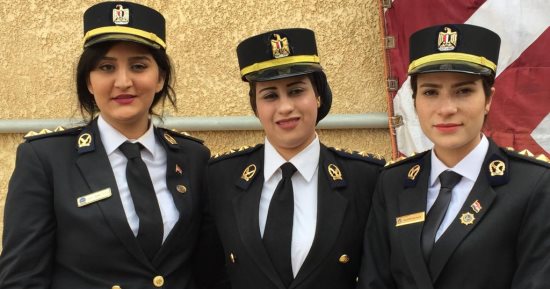 السيدات يحتفلن بأعياد شم النسيم فى حراسة الشرطة النسائية