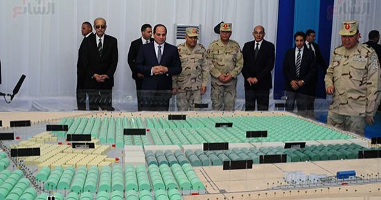 السيسي يوجه بتمويل مشروعات شباب المبتكرين من البنك المركزى بدون فائدة (صور)