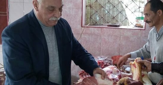صور.. تحرير 9 قضايا تموينية ولحوم فاسدة فى حملة بدمنهور