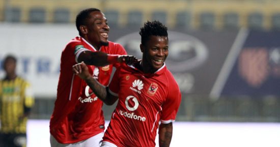 فيديو و صور.. "باكا" يتقدم للأهلى أمام المقاولون العرب 