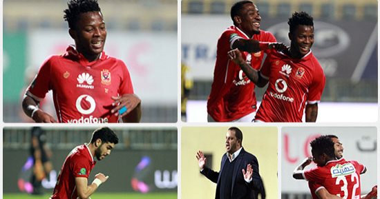 الأهلى يقسو على المقاولون بثلاثية نظيفة ويواصل صدارته للدورى