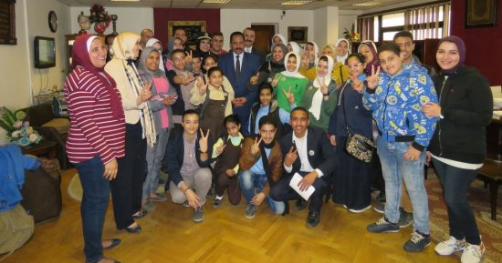 صور ..مدير أمن الإسكندرية يصطحب طلاب المدارس بالمديرية