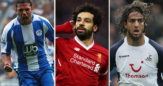 شاهد فى دقيقة.. 3 فراعنة بقائمة أفضل الهدافين العرب فى الدورى الإنجليزى