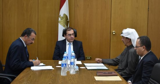 وزير البترول يبحث مع عادل الصقر الإعداد للمؤتمر العربى الدولى للثروة المعدنية