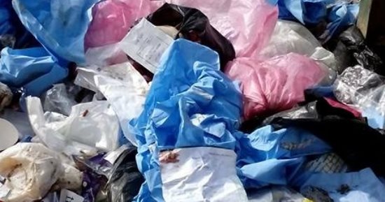 اضبط مخالفة.. نفايات طبية فى مقلب قمامة بالمحلة "صور"