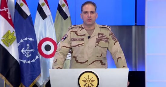 بعد قليل.. البيان الرابع عشر للقوات المسلحة بشأن العملية الشاملة سيناء 2018