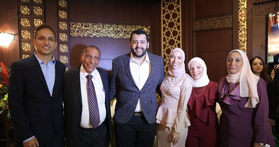 مشاهير الصحافة والإعلام والسياسة فى عقد قران نجل مجدى الجلاد