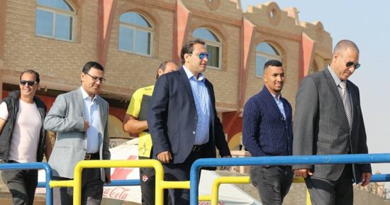رئيس الأسيوطى يجتمع باللاعبين لتحفيزهم للفوز على النصر غدا