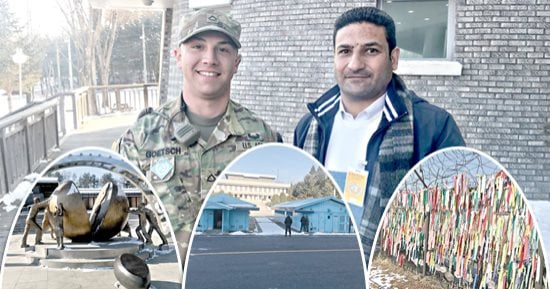 «اليوم السابع» على خط الأمل والمواجهة بين الكوريتين.. كيف حولت كوريا الجنوبية الحدود الملتهبة مع جارتها الشمالية لمزار سياحى برعاية قوات دولية؟.. وقصة مبنى رمادى «شمالى» يقابله أبيض «جنوبى» وبينهما مبانٍ زرقاء 