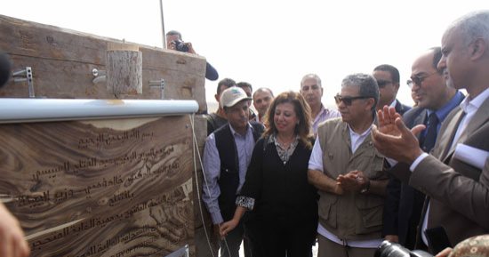 وزير البيئة يفتتح المرحلة الأولى من تطوير محميتى الغابة المتحجرة ووادى دجلة