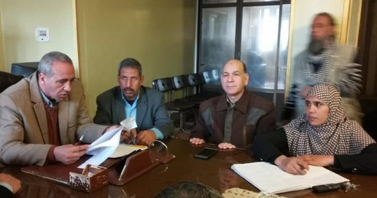 إزالة مكامير فحم مخالفة ورصف طرق قرية أبو غنيمة بسيدى سالم فى كفر الشيخ
