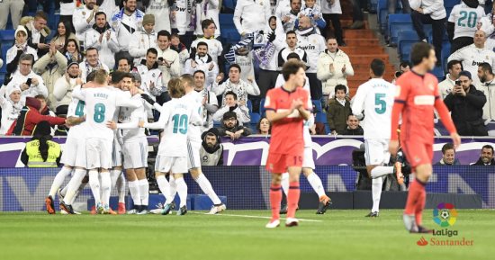 ملخص وأهداف ريال مدريد وسوسيداد 2/5 فى الدورى الإسبانى