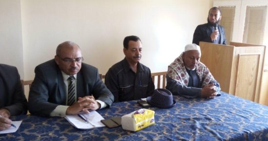 وكيل وزارة الرى بالوادى الجديد يناقش مشكلات روابط ملاك آبار غرب الموهوب