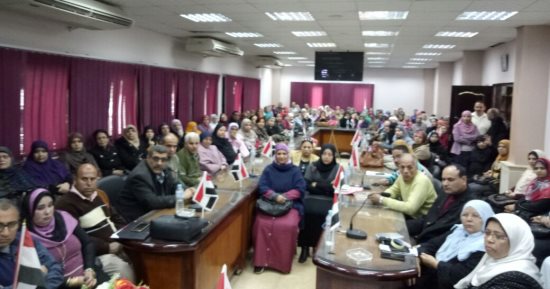صور .. انطلاق حملة صوتك لمصر بكرة بأشمون لدعوة السيدات للمشاركة فى الانتخابات
