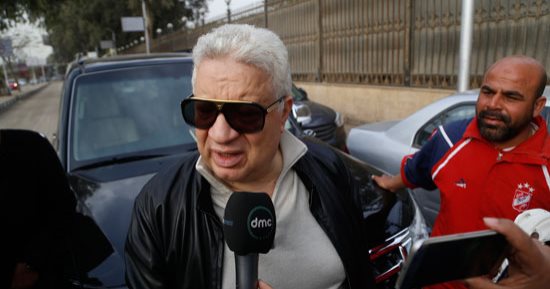 مرتضى منصور وعلاء مقلد فى اتحاد الكرة لبحث عودة الجماهير.. صور