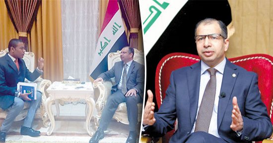 سليم الجبورى رئيس البرلمان العراقى لـ"اليوم السابع": أزمة كردستان انتهت ووضعنا خارطة طريق للتفاهم.. وأحلم بتوحيد القوى السنية فى العراق.. مصر ستشارك فى إعادة الإعمار خاصة فى قطاع الطاقة