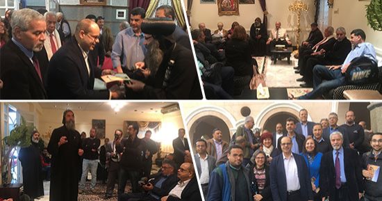 وفد إعلامى يزور الدير المحرق بأسيوط.. الأنبا بيجول: نعتبره القدس الثانى ويعد أهم محطة فى السياحة الدينية.. أكرم القصاص: مسار العائلة المقدسة قضية قومية لا تتعلق بالسياحة فقط.. وإطلاق حملة لتسويقه كمقصد سياحى