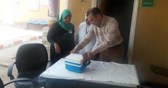 صور.. وكيل صحة الأقصر يعلن تطعيم 92 ألف طفل بحملة شلل الأطفال
