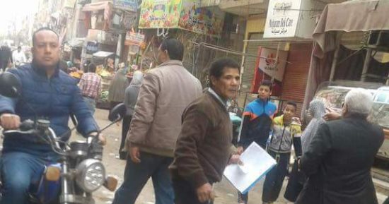 صور.. ضبط 4 حالات بناء مخالف فى حملة بالقليوبية