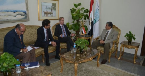 وزير البيئة يلتقى ممثل مؤسسة فريدريش إيبرت