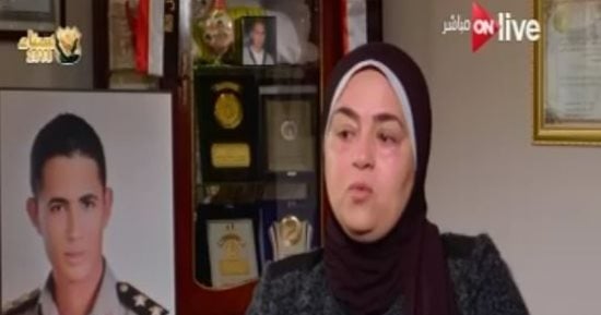 والدة الشهيد محمد عبده بـ"ON Live": العملية سيناء 2018 تمنع الخطر المرتقب (فيديو)