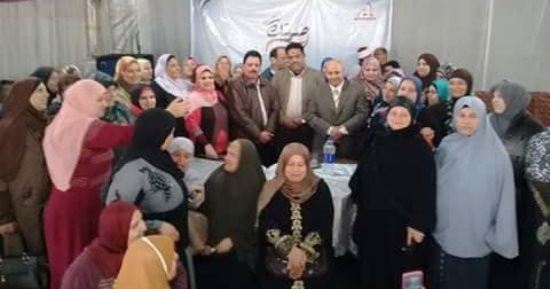قومي المرأة بالمنوفية يواصل حملاته.. وتلا تستقبل حملة "صوتك لمصر بكرة "