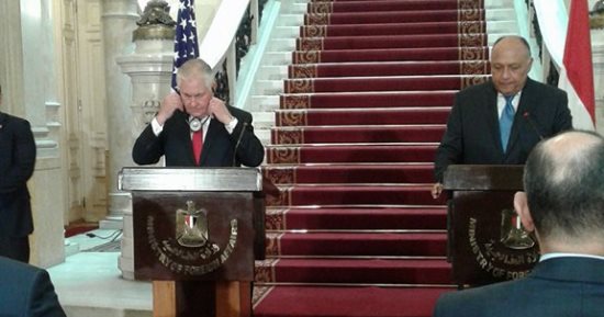 وزير الخارجية الأمريكى: قدمنا مليار دولار لمصر فى حربها ضد الإرهاب