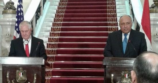 ريكس تيلرسون: نشجع المصريين على المشاركة فى انتخابات الرئاسة الشفافة