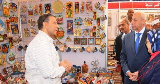 افتتاح معرض ديارنا لمنتجات الأسر المنتجة بأسوان